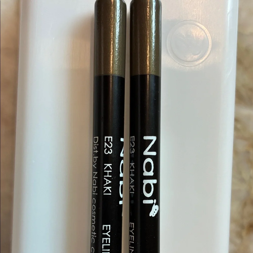 Nabi Khaki D23 Eyeliner Pencil Set of 2